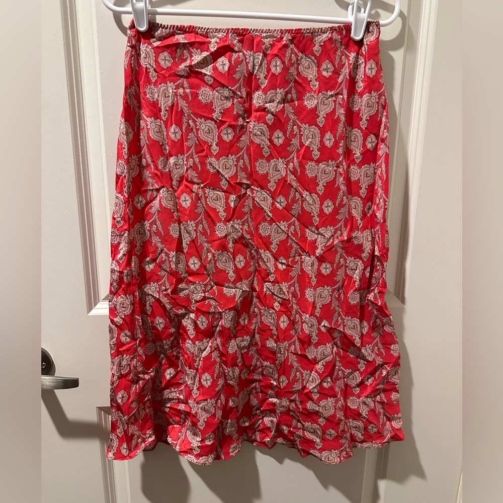 Gap Paisley Pattern Midi Skirt